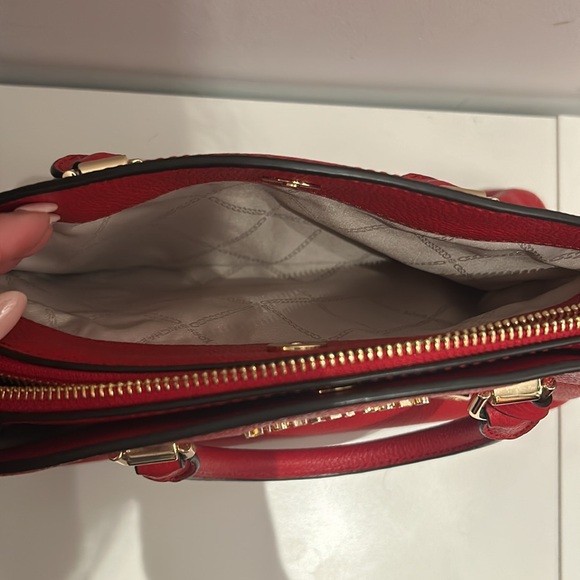 Red MK small tote - Picture 4 of 5